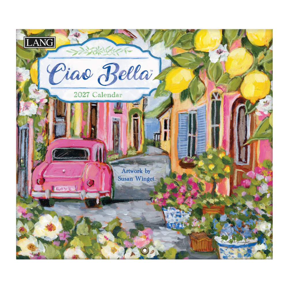Lang Calendar 2027 - Ciao Bella