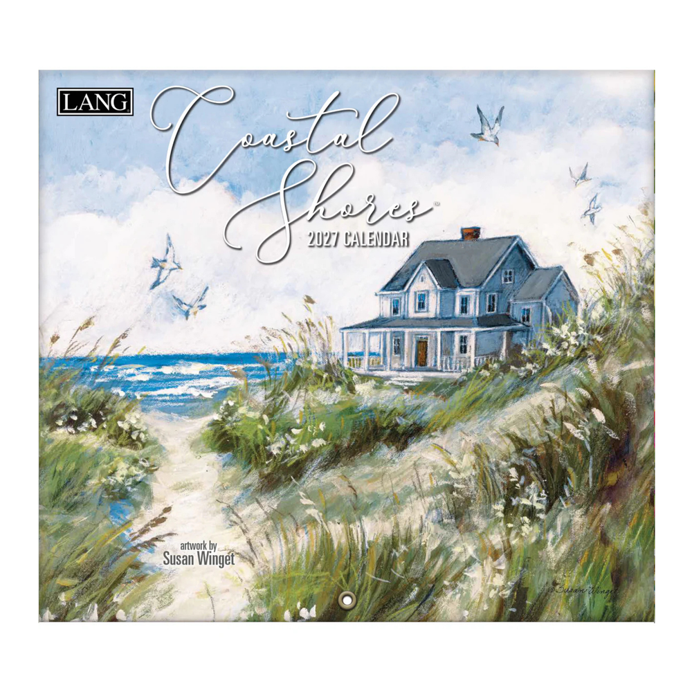 Lang Calendar 2027 - Coastal Shores