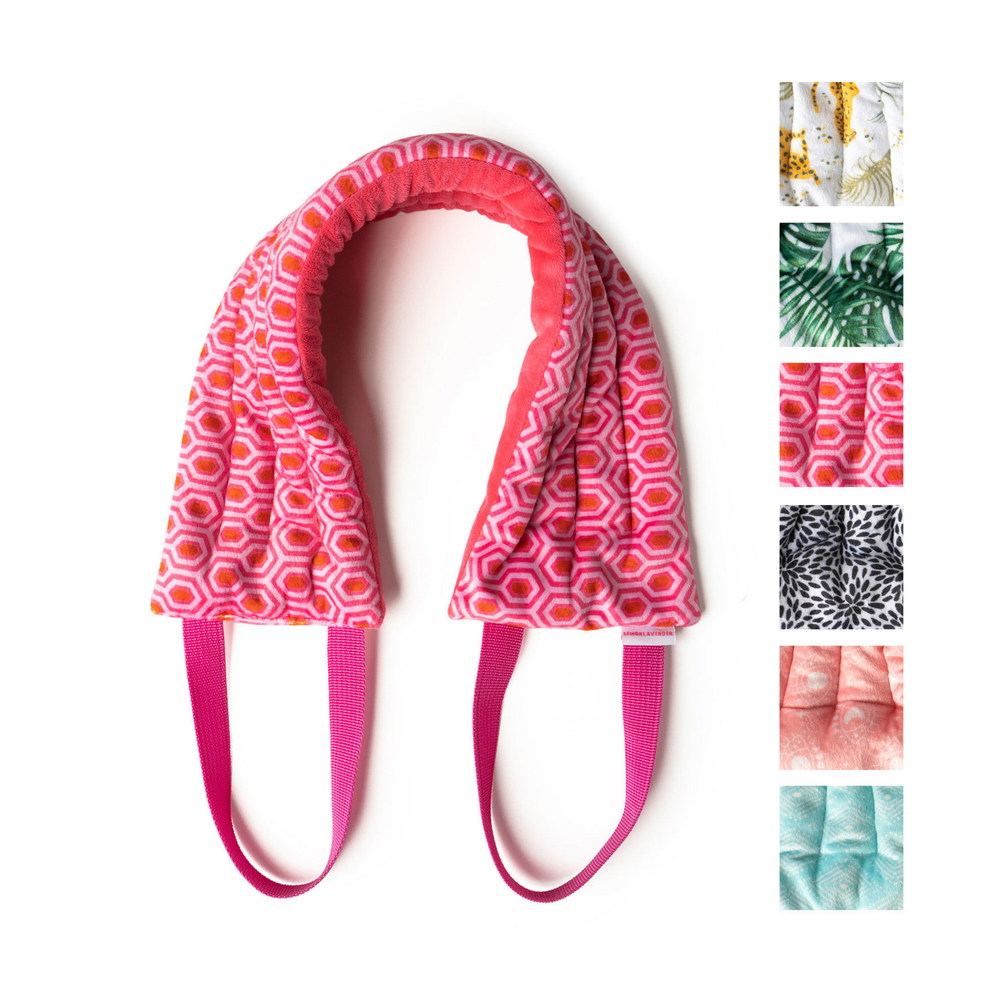Lemon Lavender Hot Stuff Heated Neck Wrap