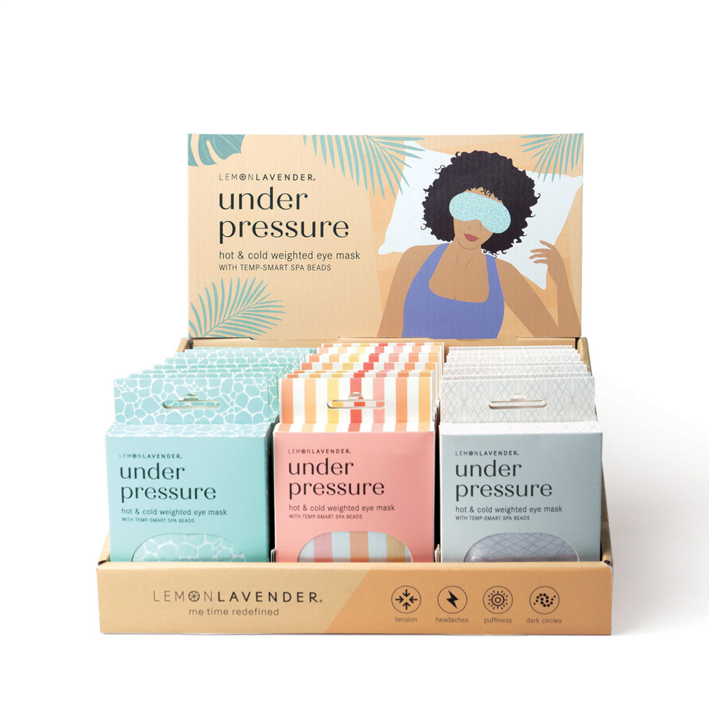 Lemon Lavender Under Pressure Weighted Eye Mask