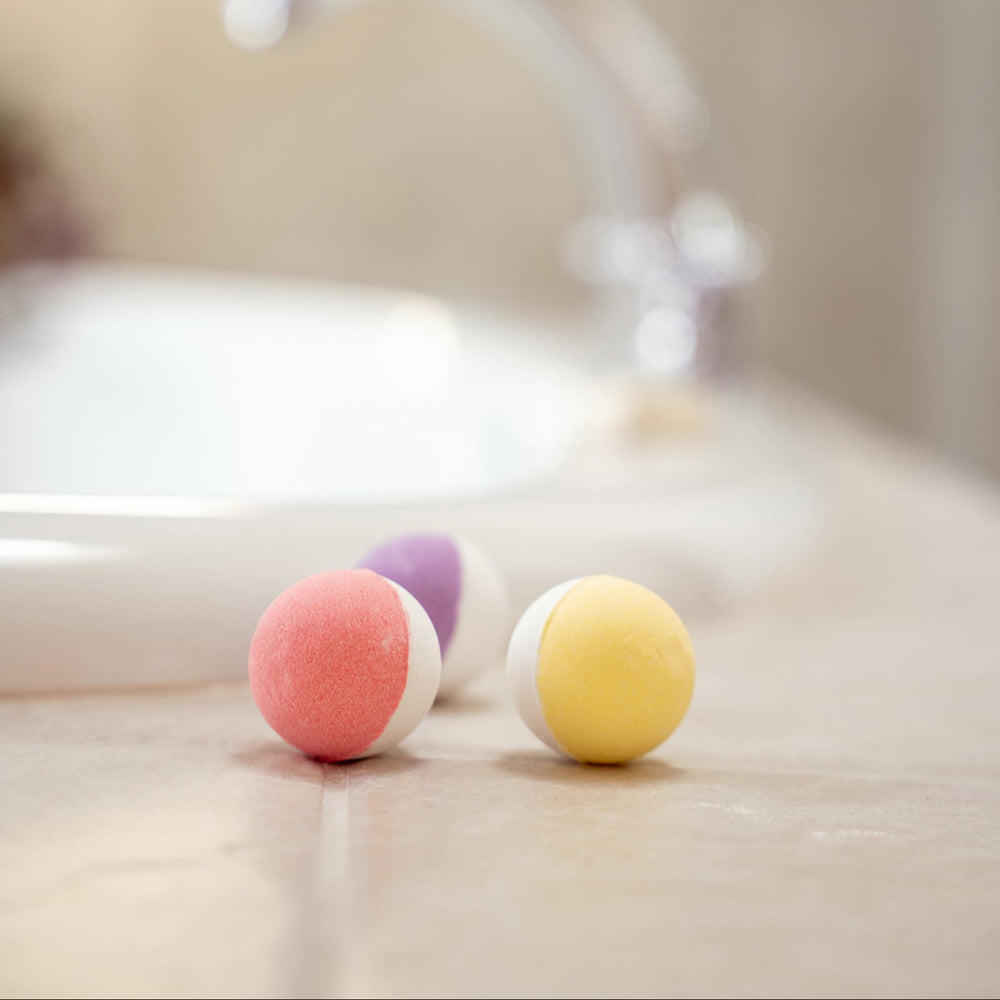 Lemon Lavender In A Fizzy Mini Bath Bombs