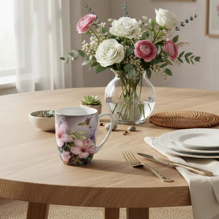 Lena Liu Hummingbirds Latte Mug