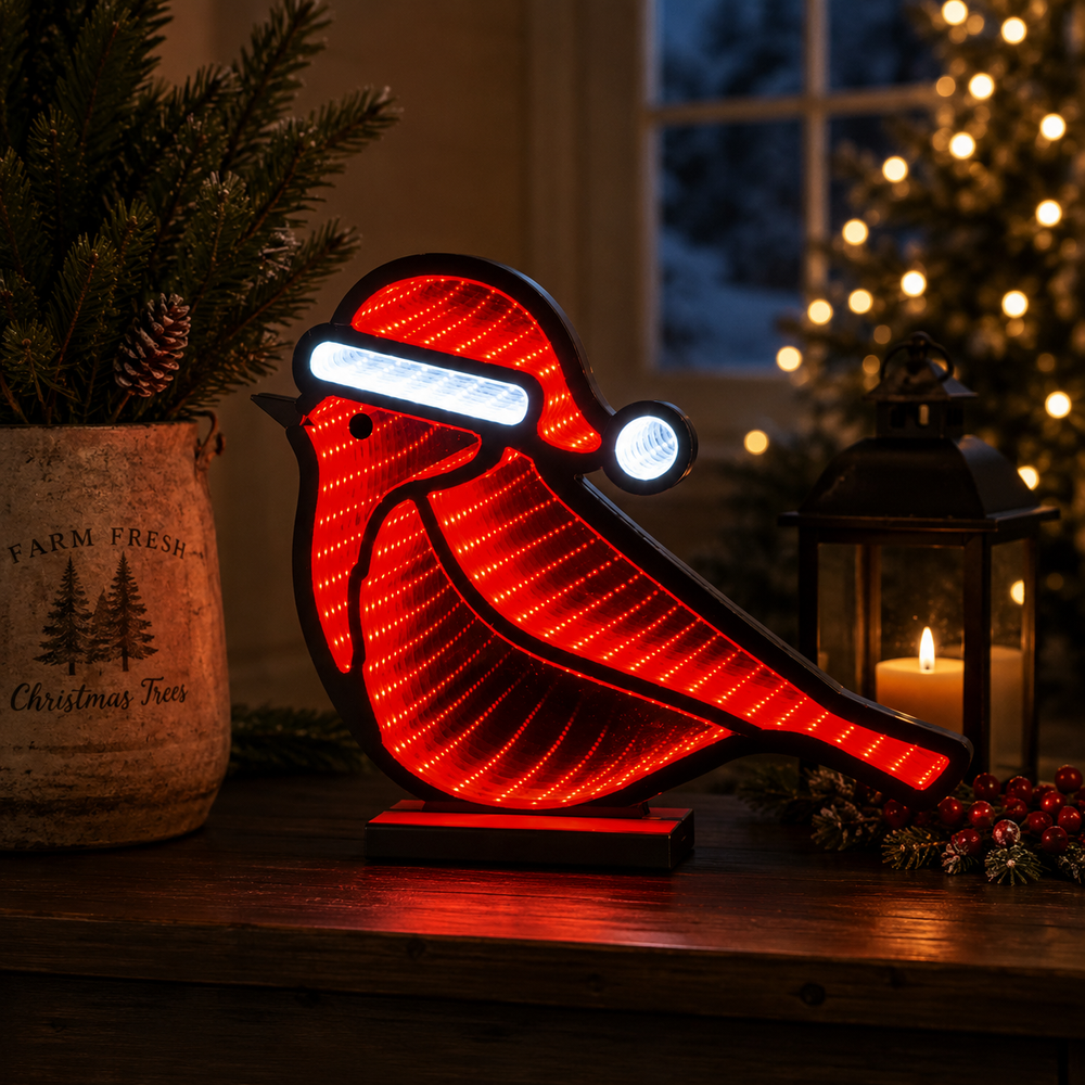 CT Infinity Light Cardinal with Hat 15.5"