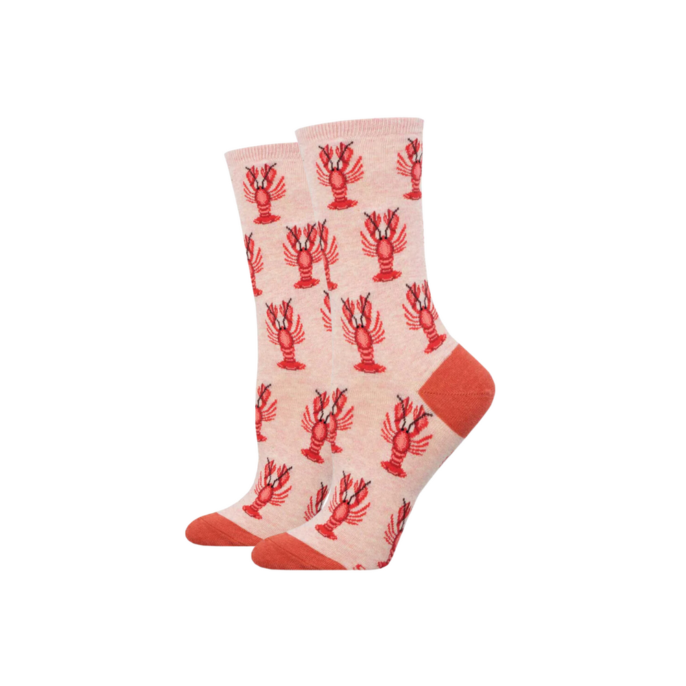 Socksmith Lobstah - Pink Heather