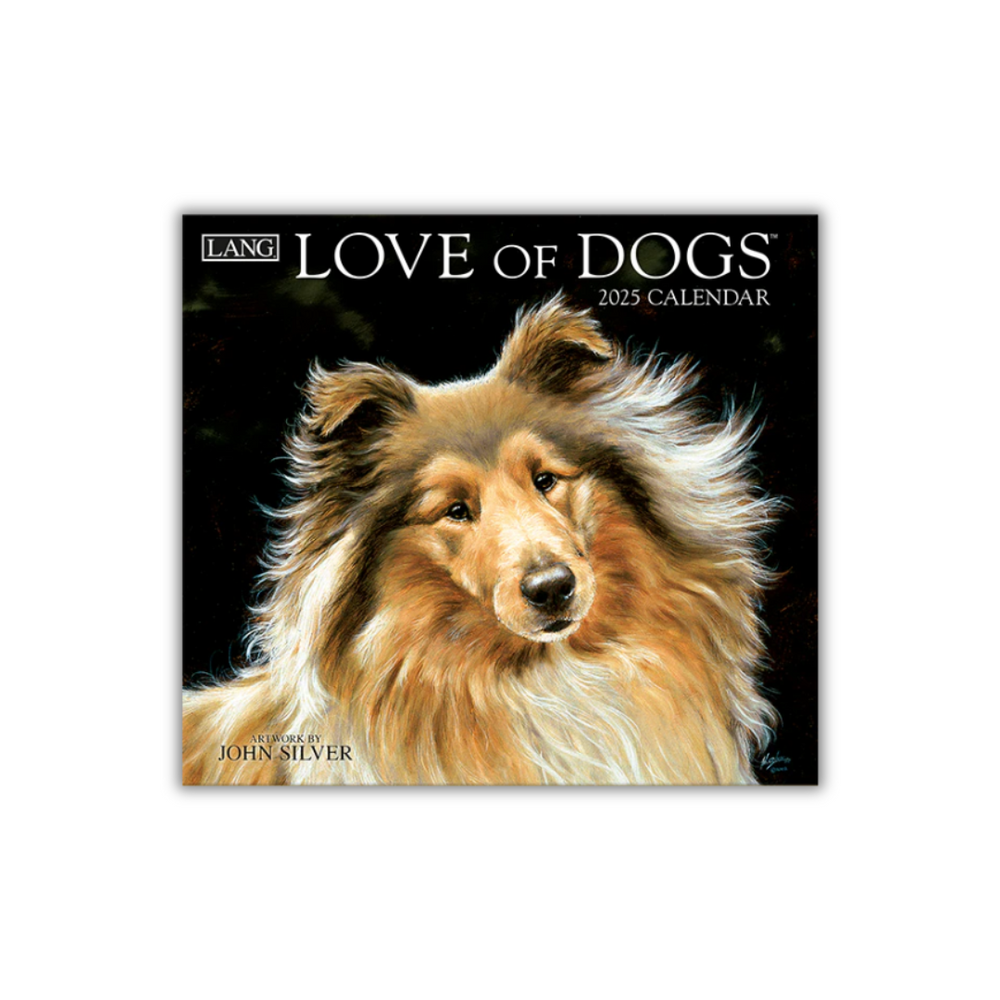 Lang 2025 Calendar - Love of Dogs