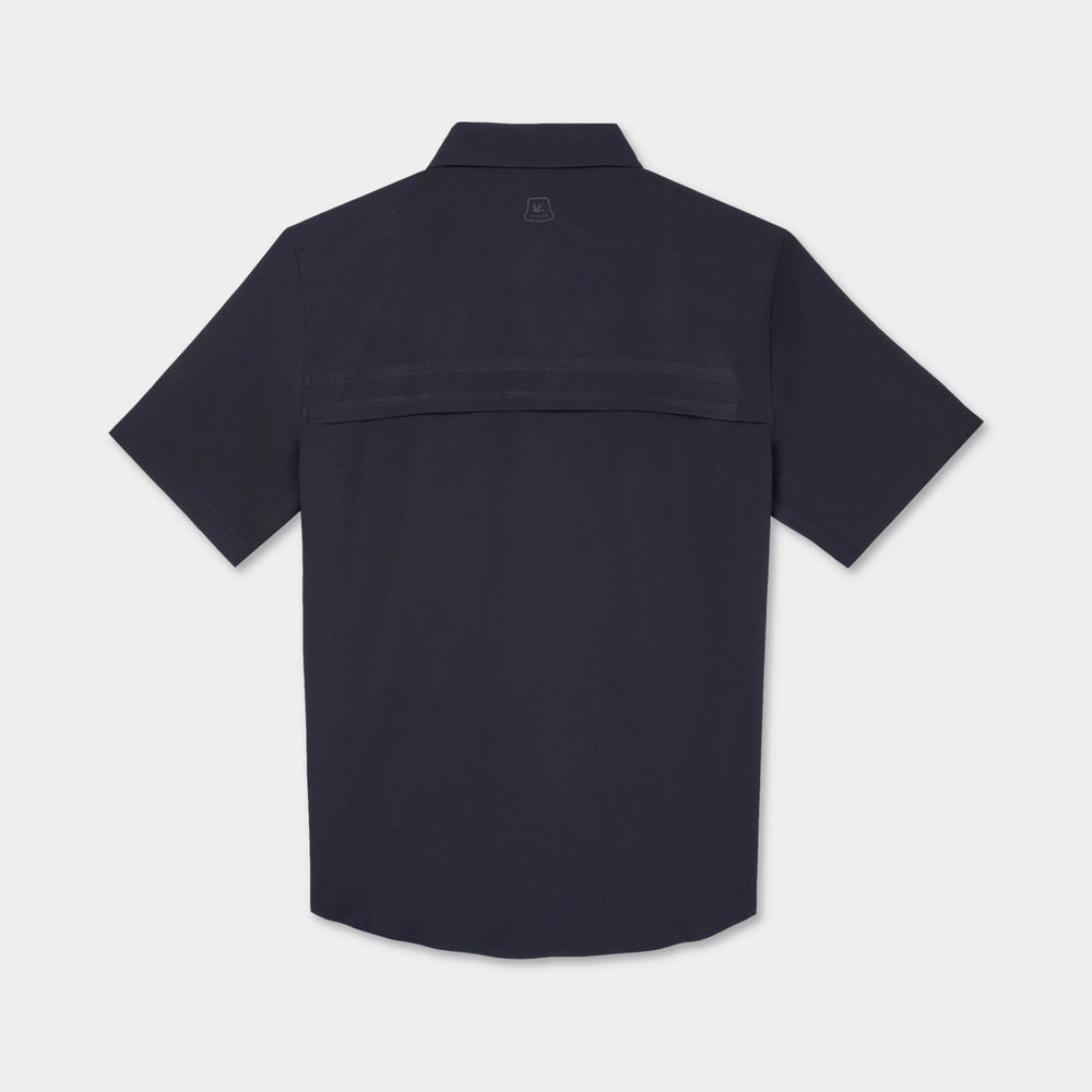 Tilley Mens Short Sleeve Quick-Dry UPF Shirt Navy
