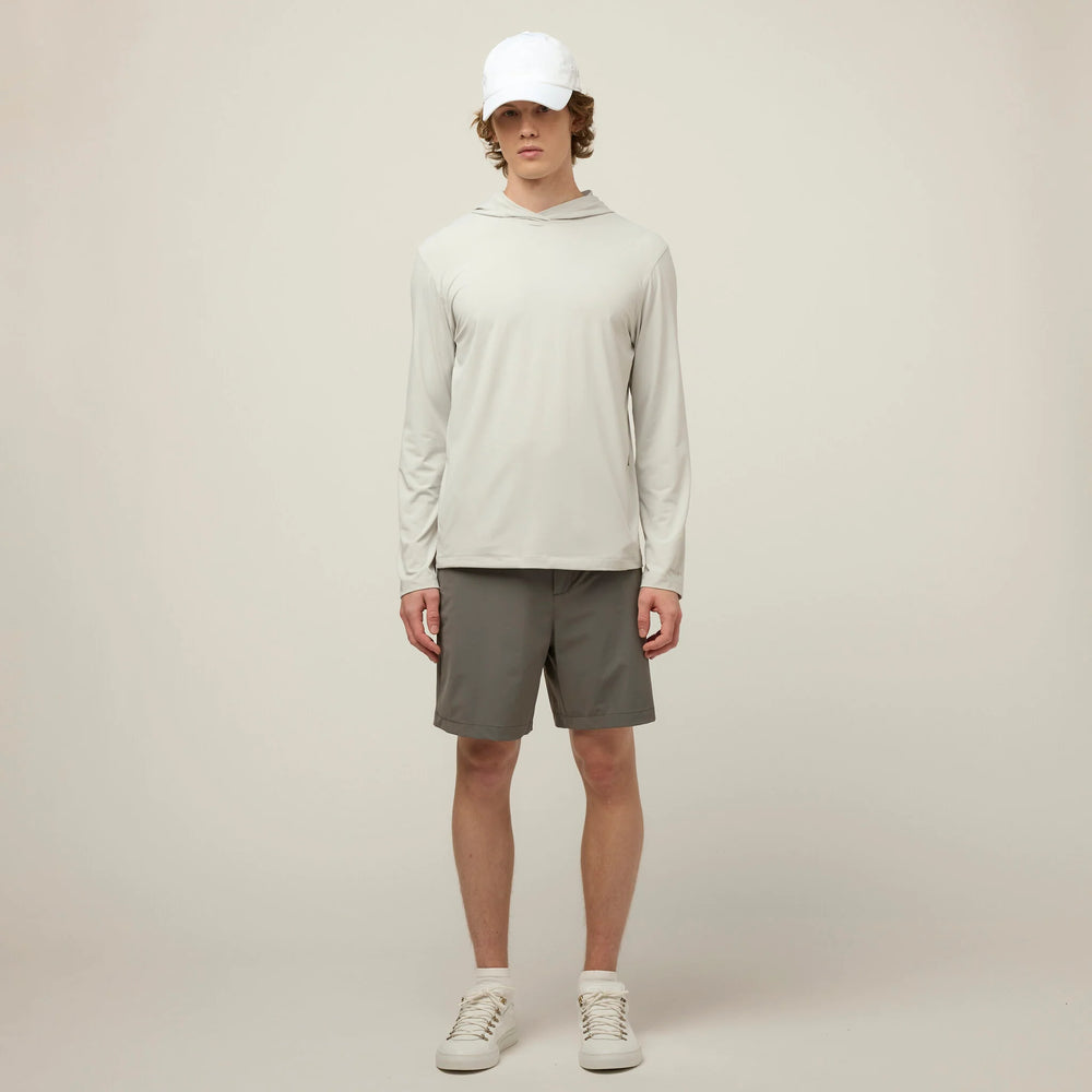 Tilley Lightweight Shade Hoodie Silver Grey