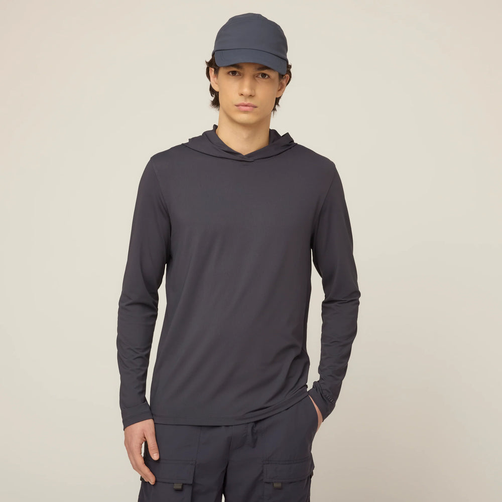 Tilley Lightweight Shade Hoodie Marine Navy