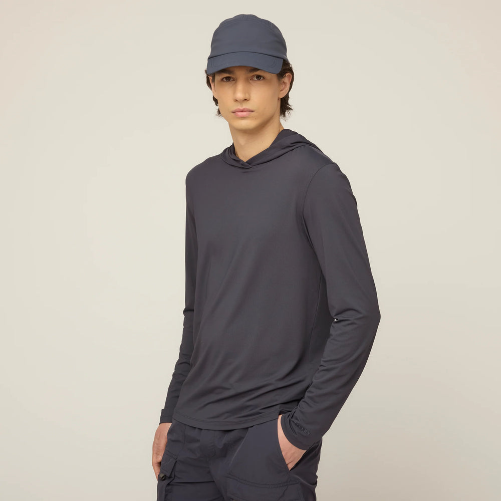 Tilley Lightweight Shade Hoodie Marine Navy