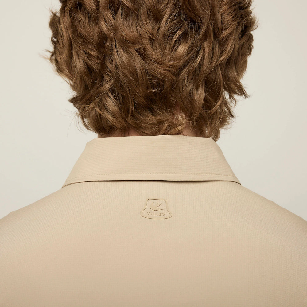 Tilley Short Sleeve Quick-Dry UPF Shirt Safari Tan
