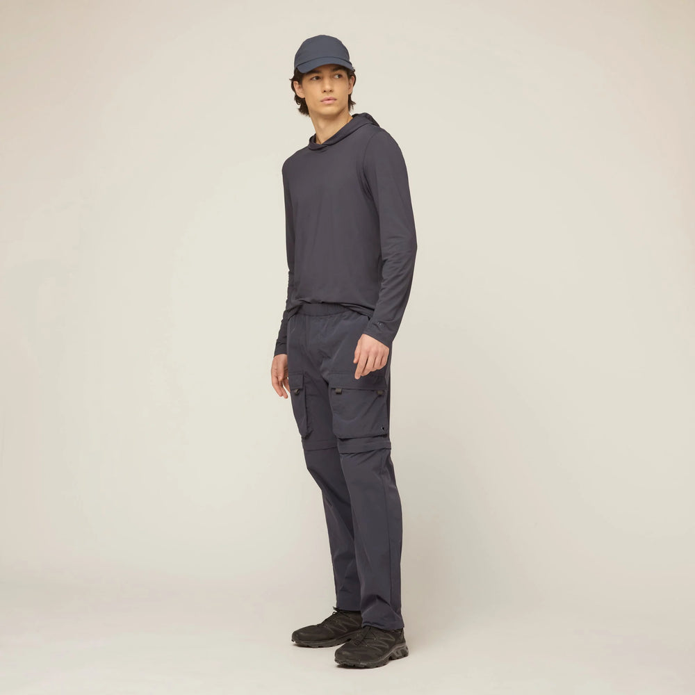 Tilley Tech Pull On Zip Off Pant Navy