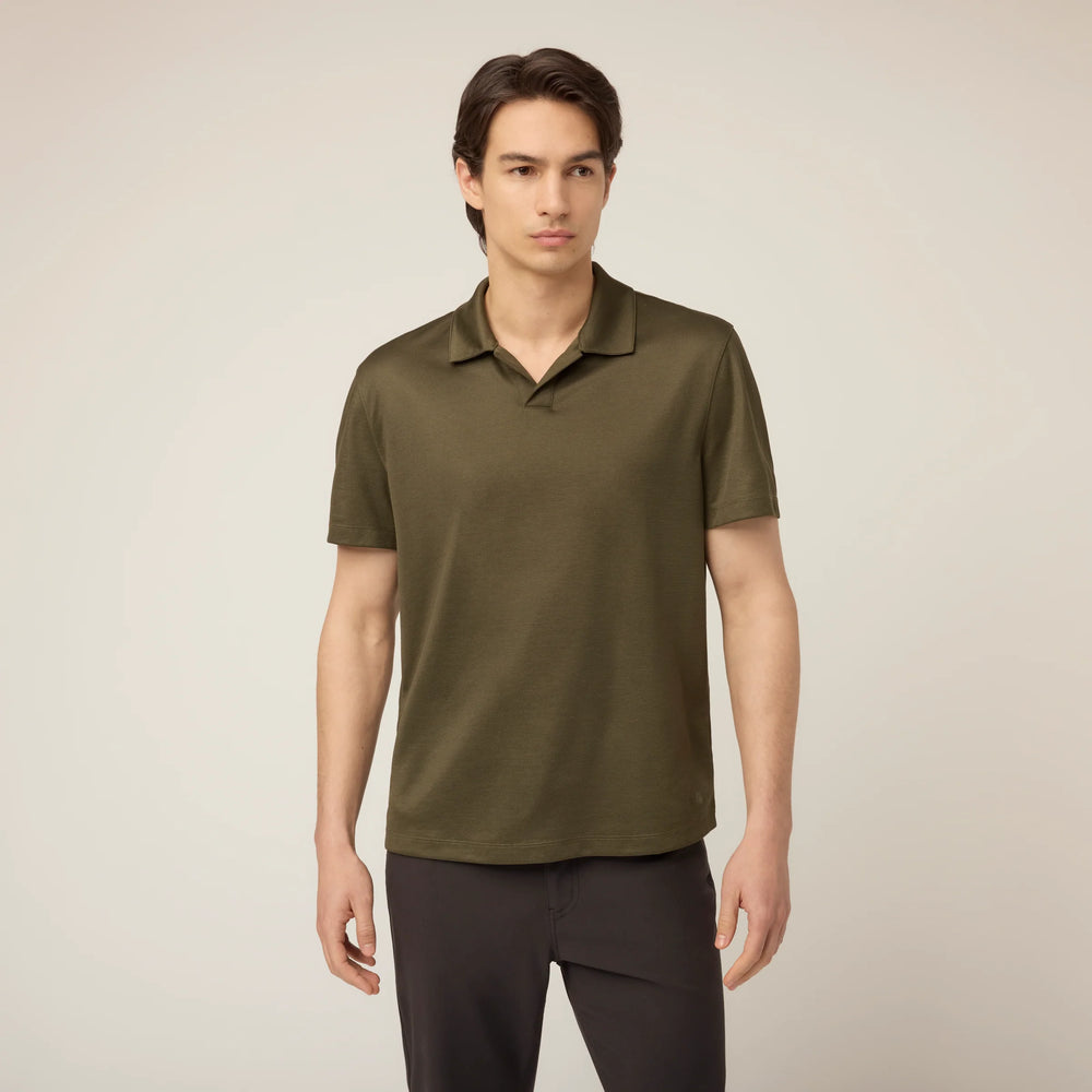 Tilley UPF Airflo Mesh Polo Tee Thyme Green