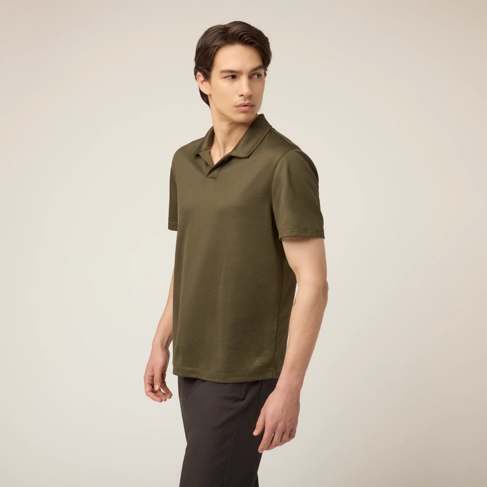 Tilley UPF Airflo Mesh Polo Tee Thyme Green