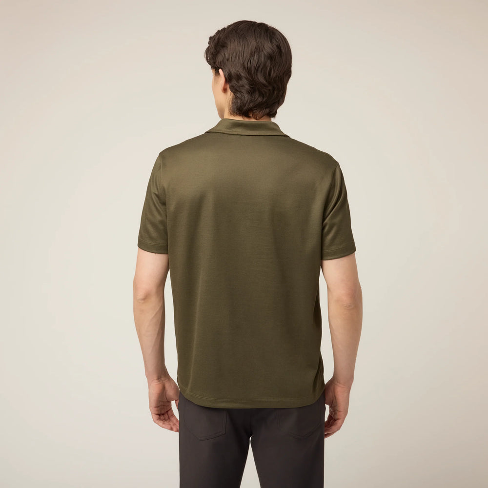 Tilley UPF Airflo Mesh Polo Tee Thyme Green