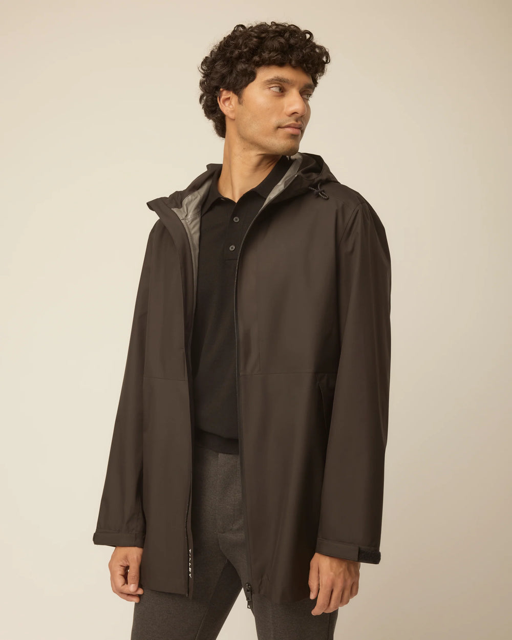 Tilley Men's Rainshield Coat Black