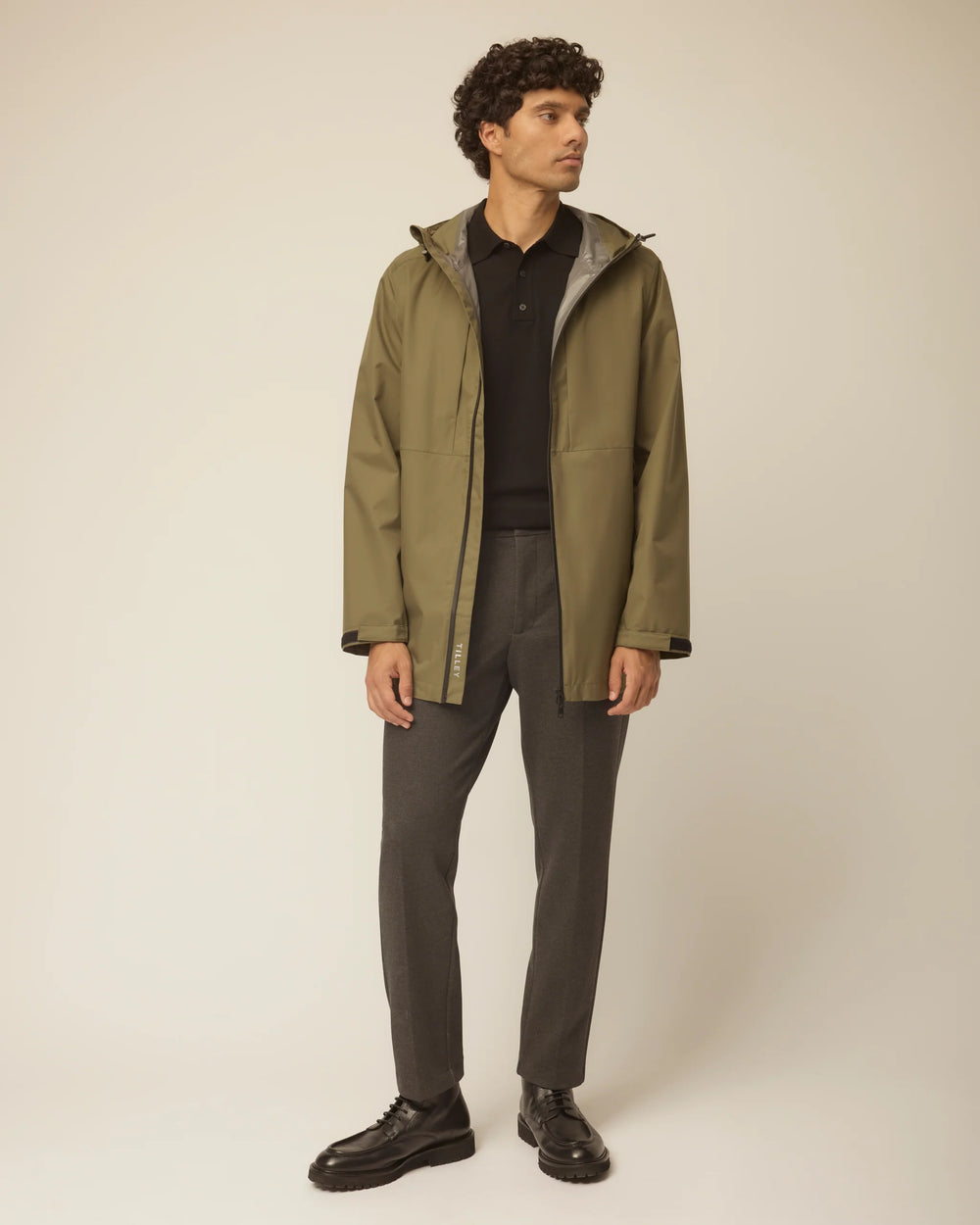 Tilley Men's Rainshield Coat Khaki Green
