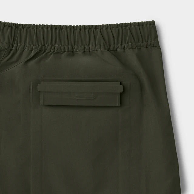 Tilley: Waterproof Pocket River Short Khaki Green