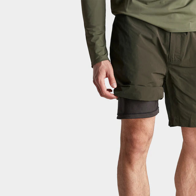 Tilley: Waterproof Pocket River Short Khaki Green