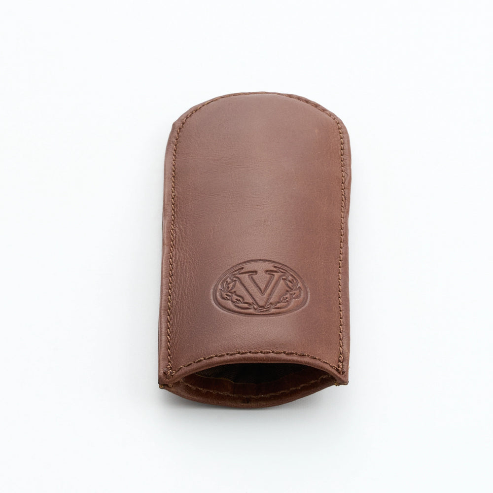 Victoria Cast Iron Leather Handle Guard Large