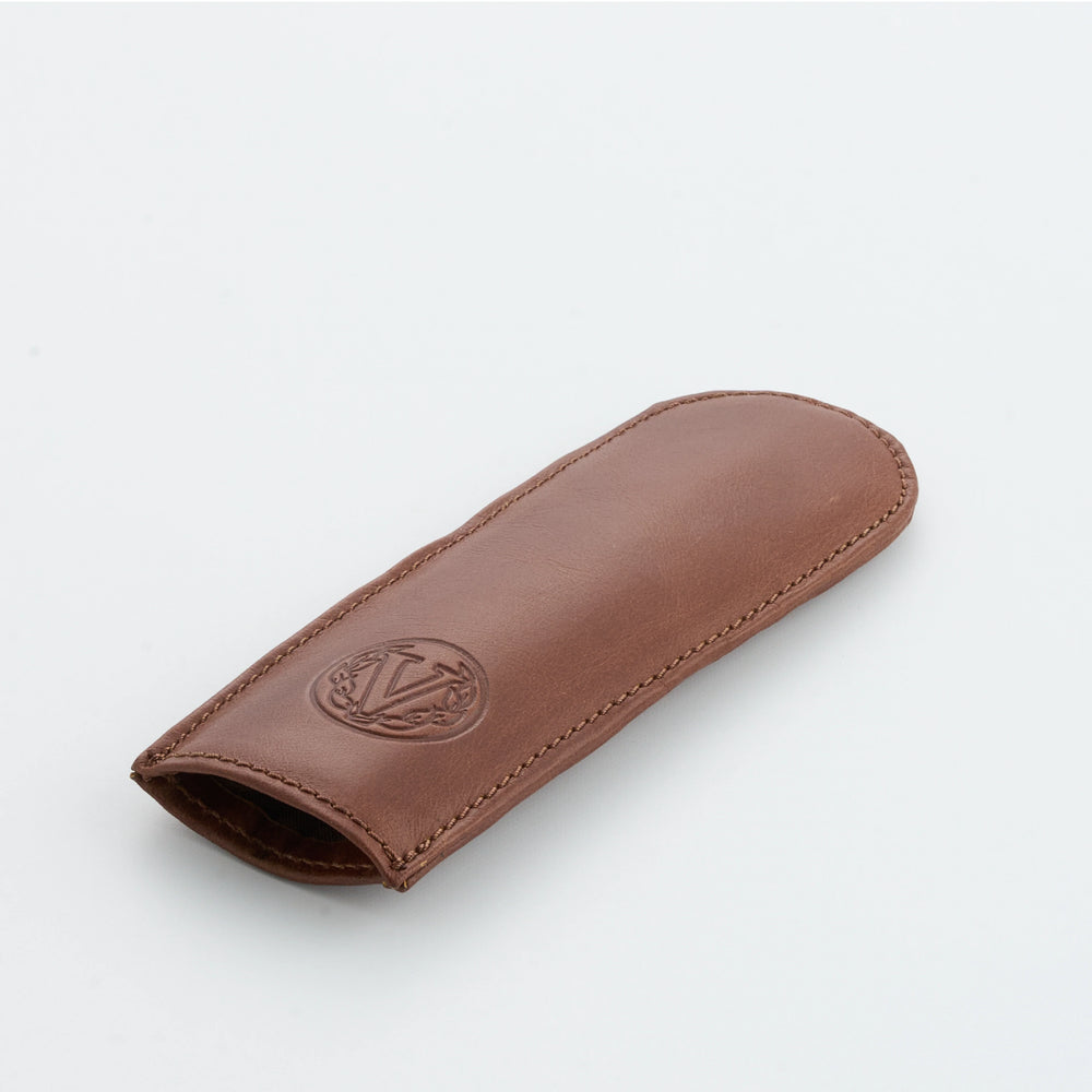 Victoria Cast Iron Leather Handle Guard Small