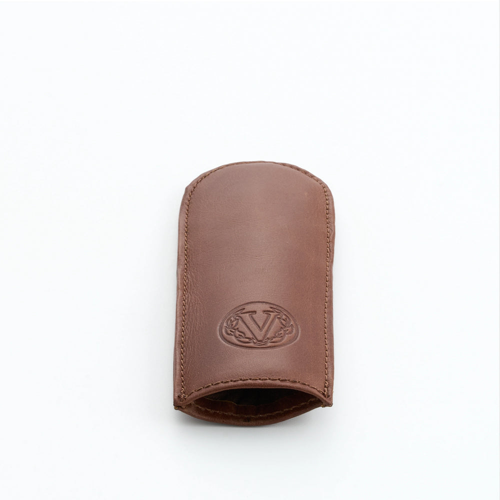 Victoria Cast Iron Leather Handle Guard Small