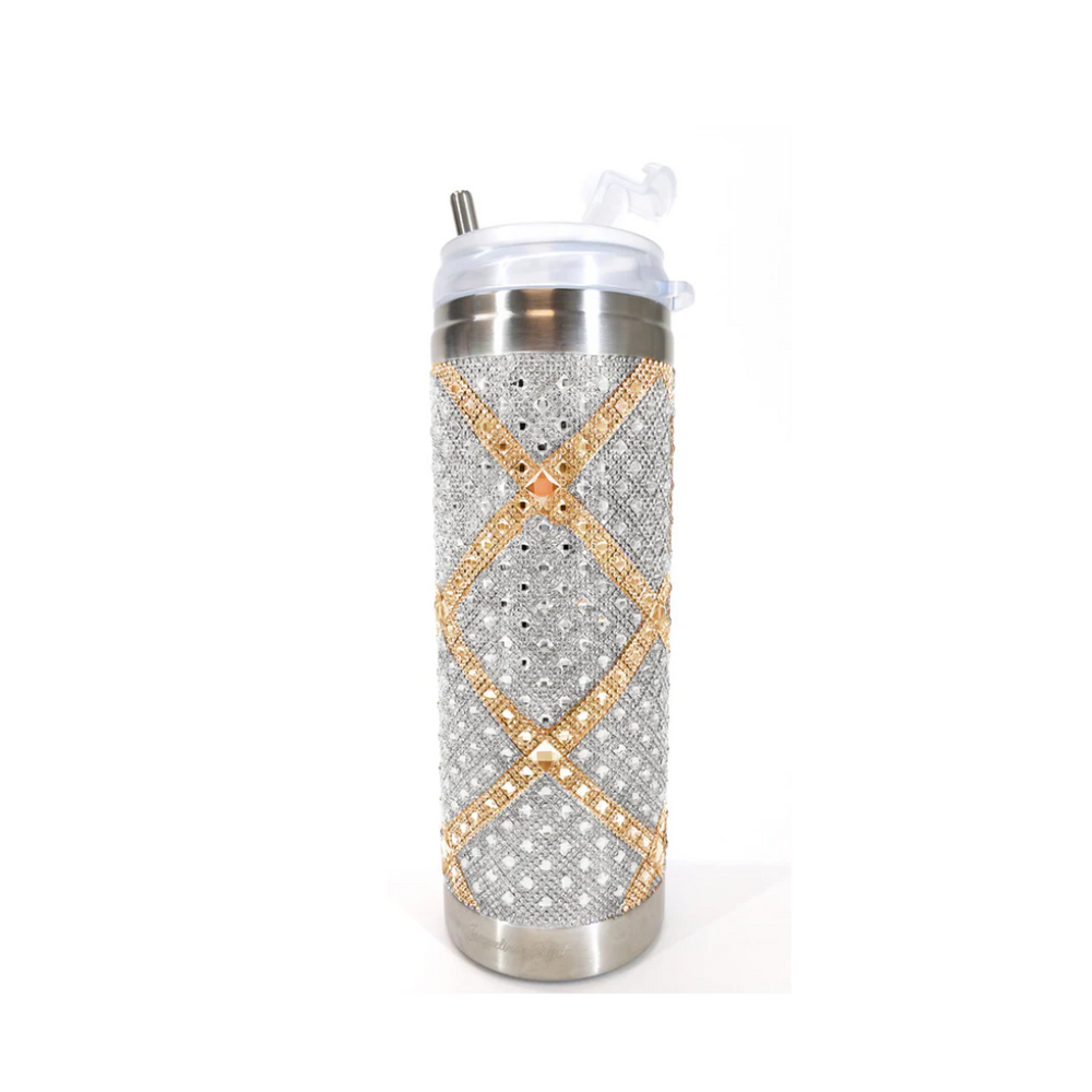 Mariners Cross Silver Gold Tumbler by Jacqueline Kent