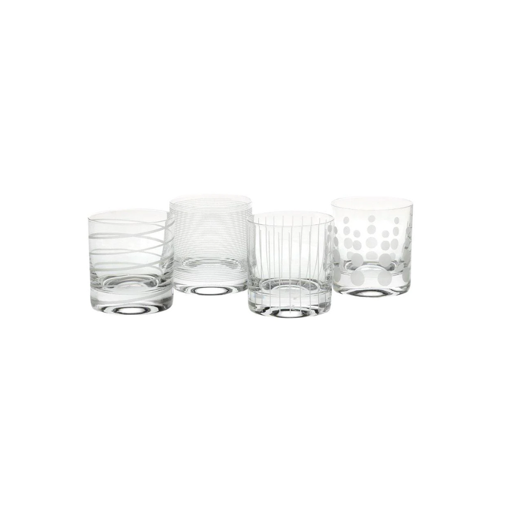MIKASA CHEERS® Set of 4 Double Old Fashioned Glasses