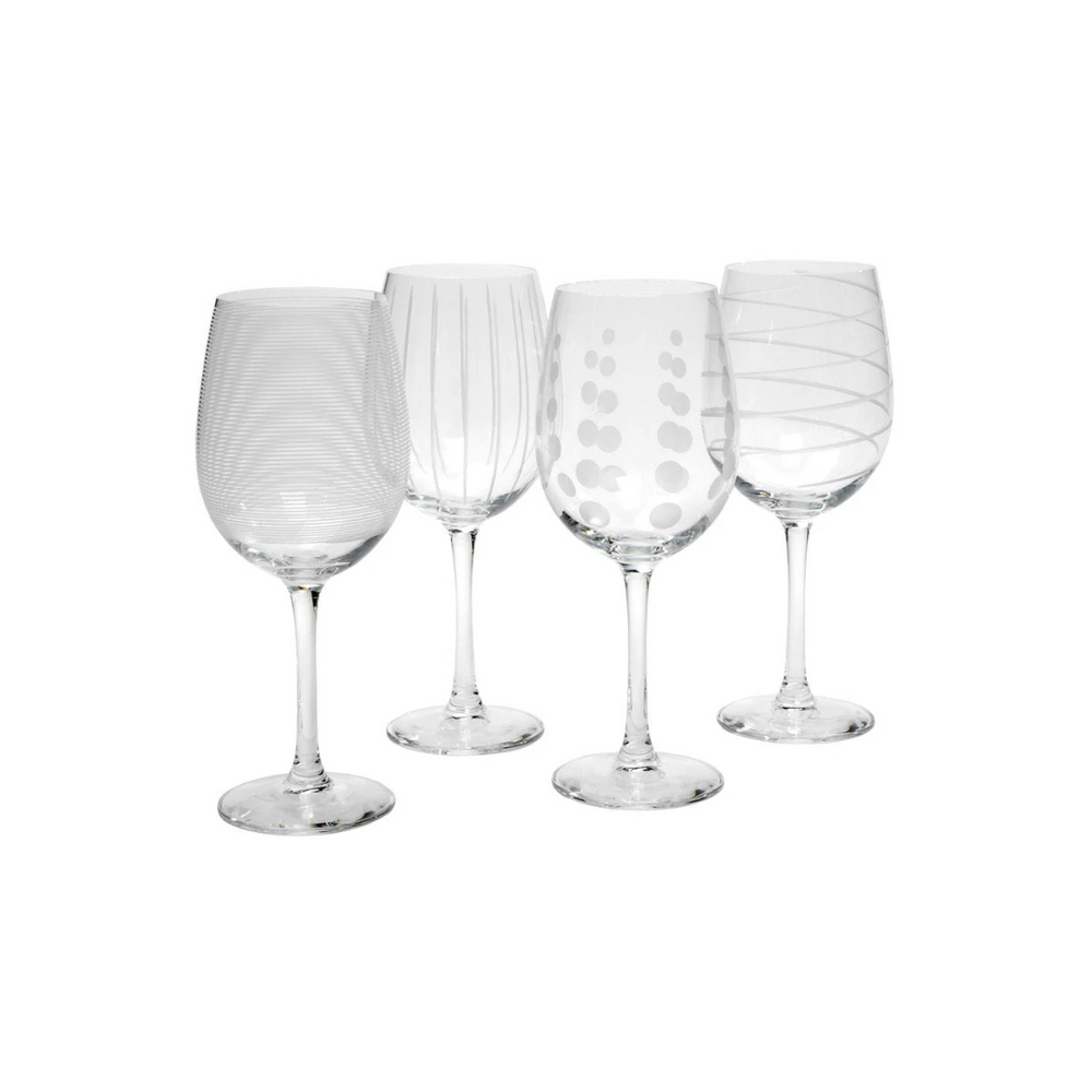 MIKASA CHEERS® Set of 4 White Wine Glasses