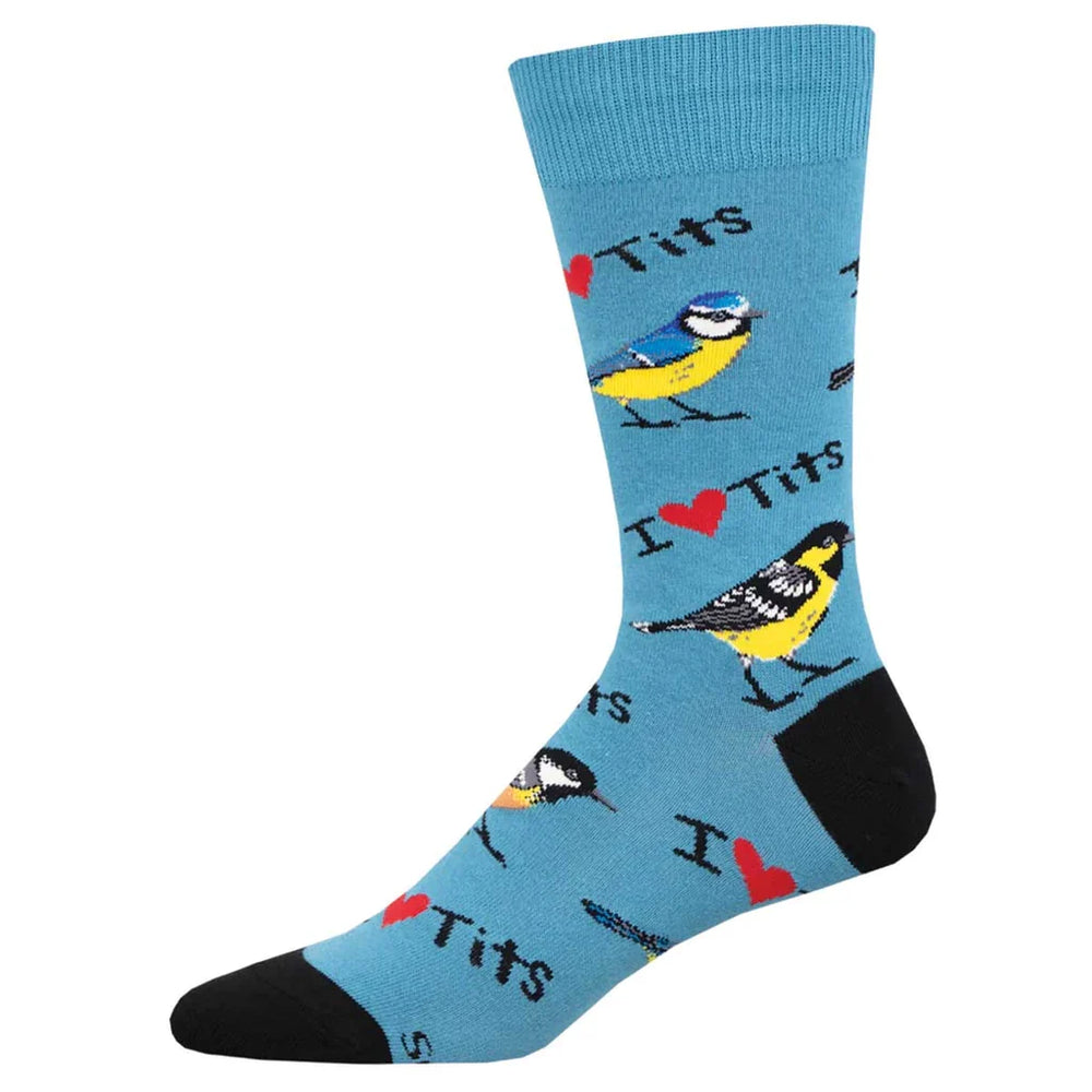 Socksmith I Heart Tits - Blue