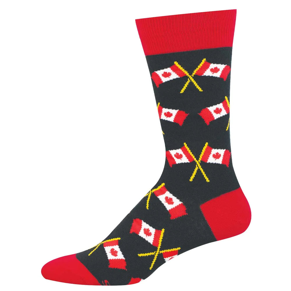 Socksmith Oh Canada - Black