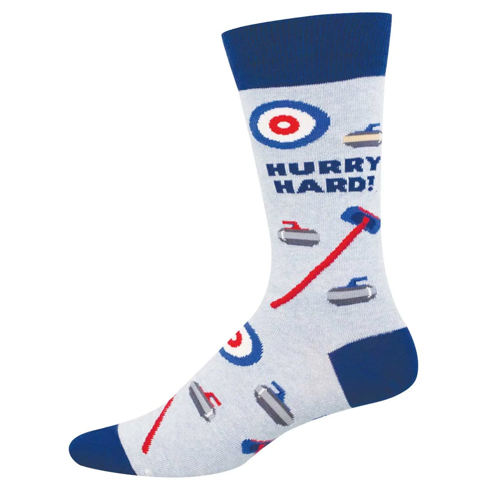 Socksmith Hurry Hard! - Blue Heather