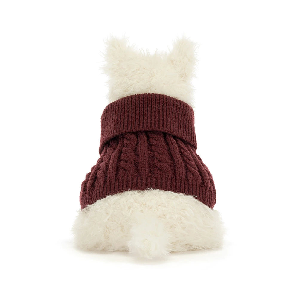Jellycat - Munro Scottie Dog Winter Jumper Outfit