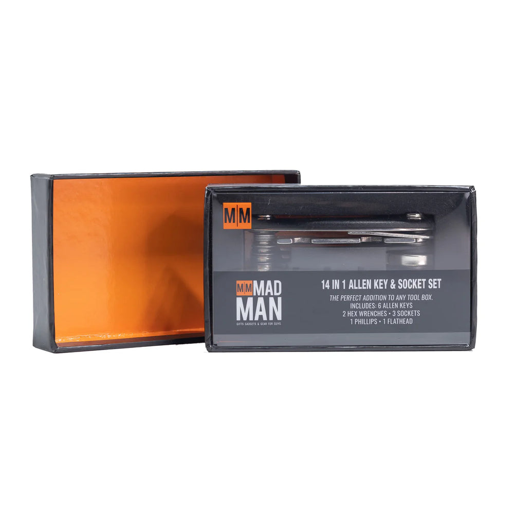 Mad Man 14 in 1 Allen Key & Socket Set