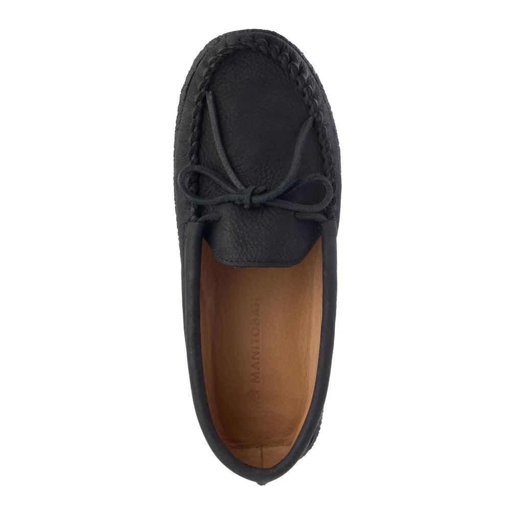 Manitobah Cottager Moccasin Black