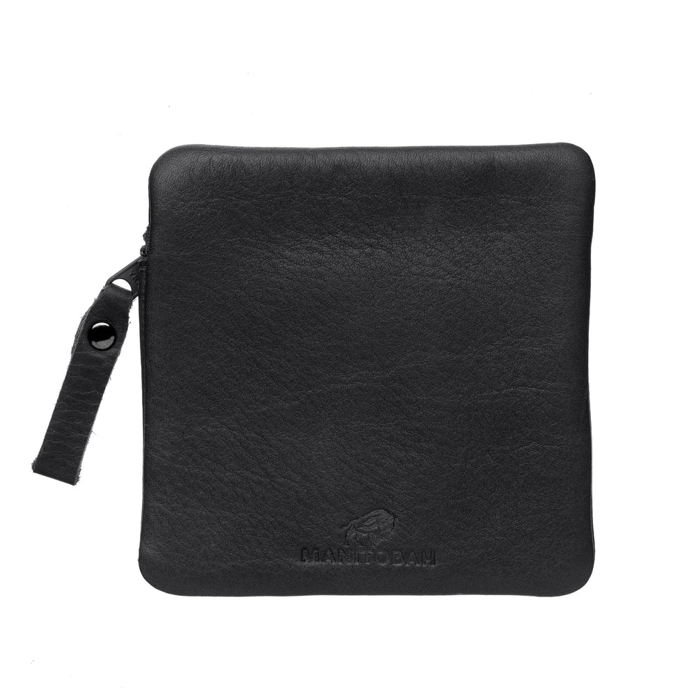 Manitobah Floret Beaded Coin Purse Black