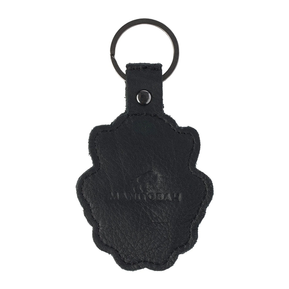 Manitobah Floret Beaded Keychain Black