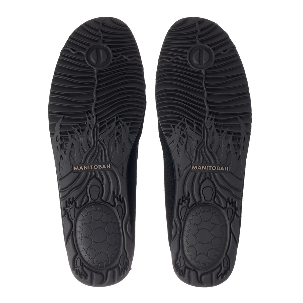 Manitobah Tolani Moccasin Black