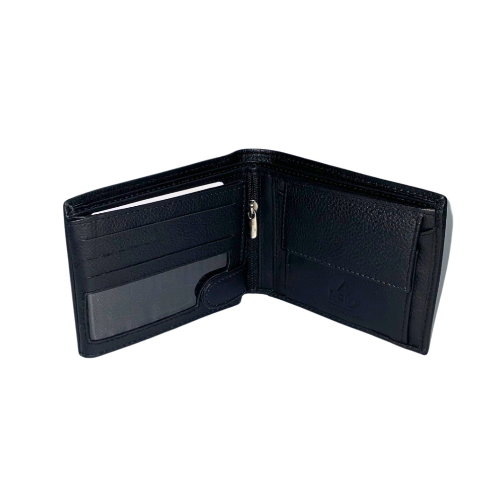 Men’s RFID Bi-Fold Wallet - Black (S-226)