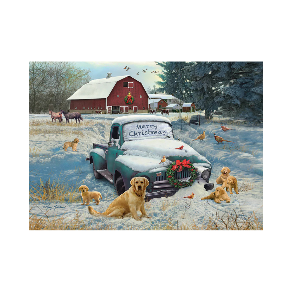 Cobble Hill Puzzles - Merry Christmas