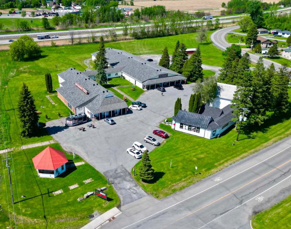 Aerial view of the Rob McIntosh complex in Lancaster