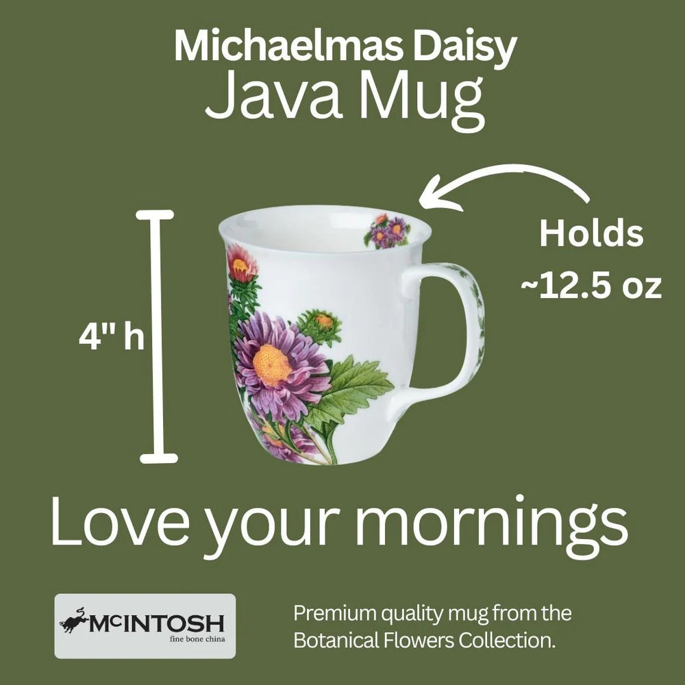 Michaelmas Daisy Java Mug
