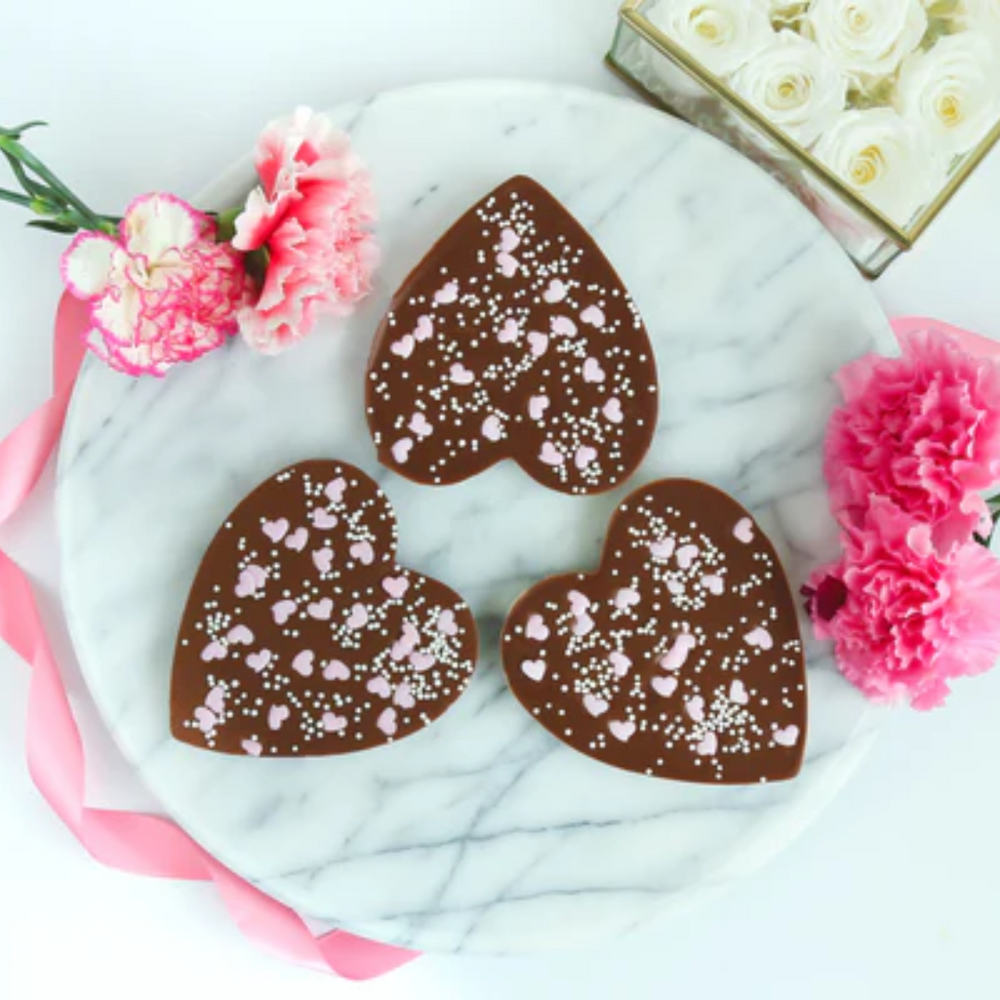 Saxon Milk Chocolate Lovers Heart