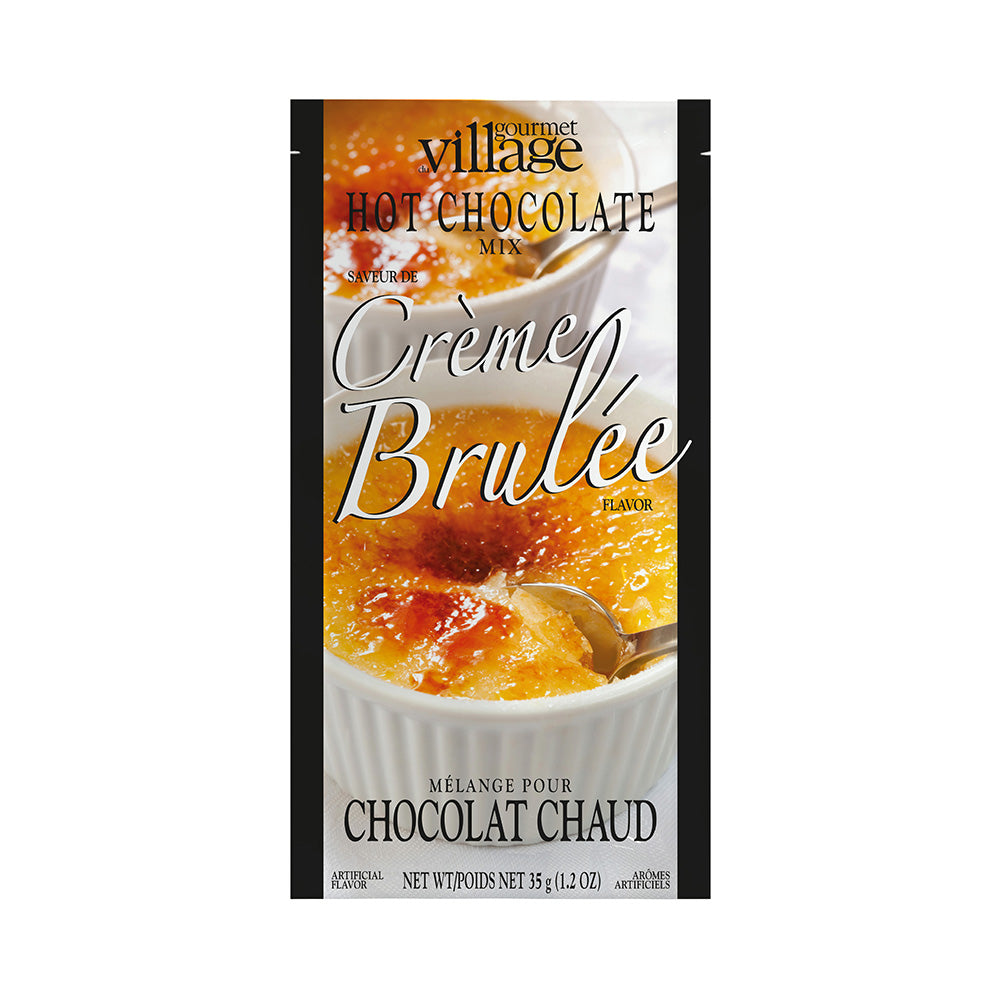 Mini Crème Brulée Hot Chocolate