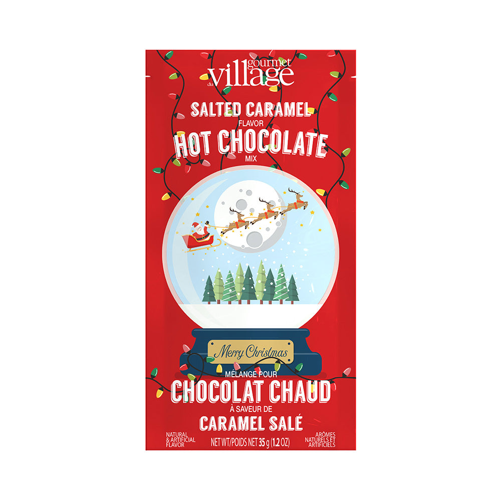 Mini Snowglobe Salted Caramel Hot Chocolate