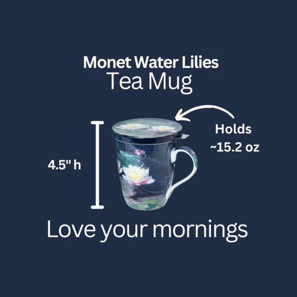 Monet Water Lilies Tea Mug