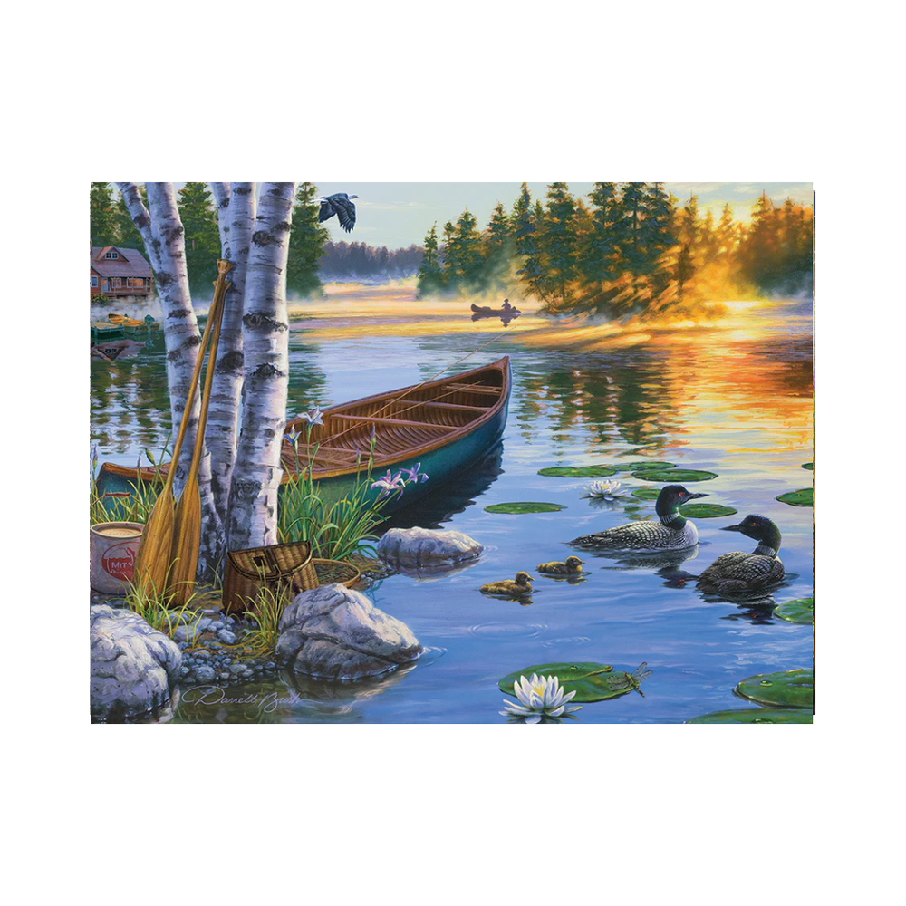 Cobble Hill Puzzles - Morning on the Lake