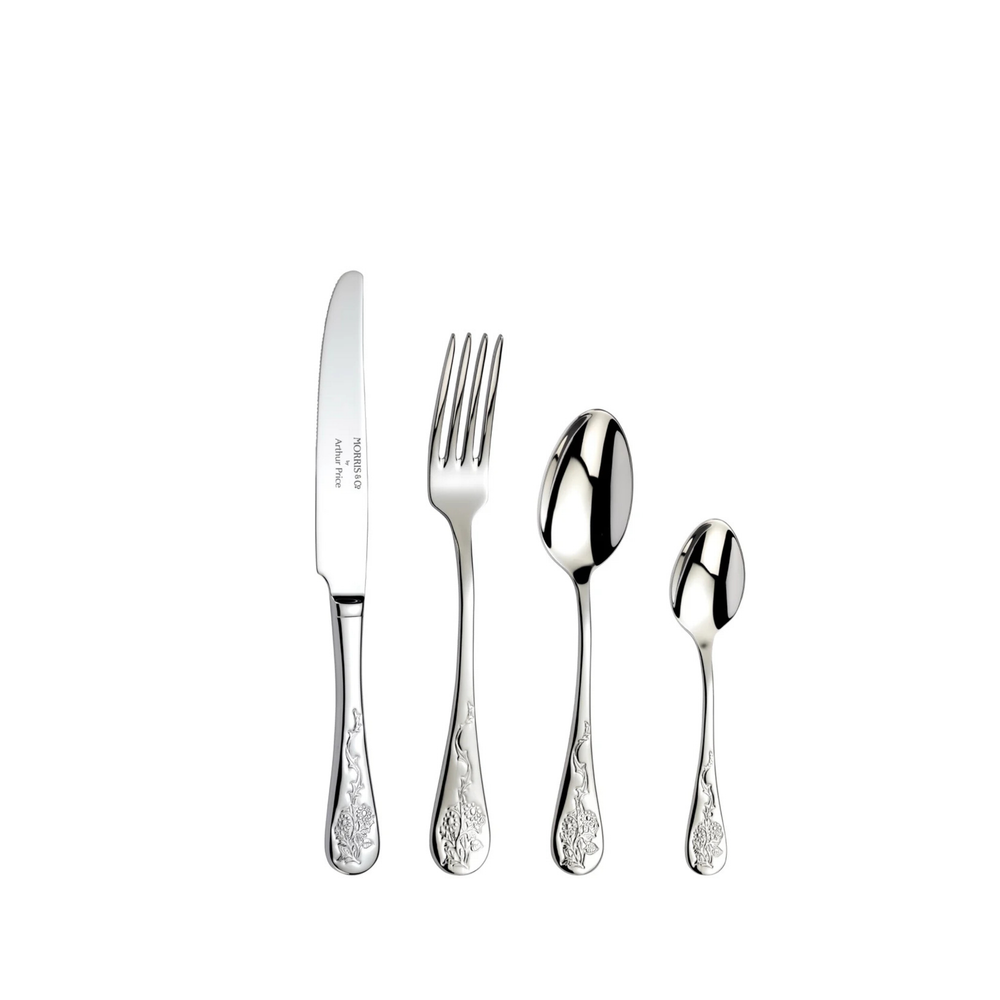 Morris & Co Blackthorn 24 Piece Flatware Set