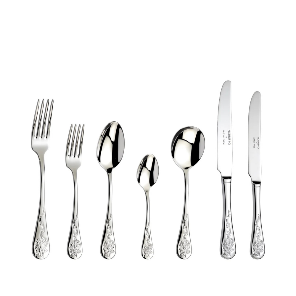 Morris & Co Blackthorn 44 Piece Flatware Set