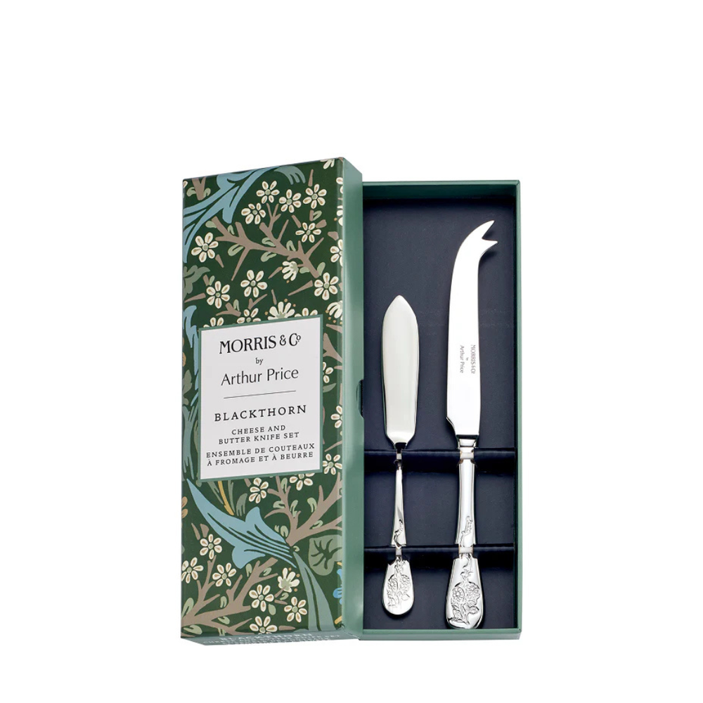 Morris & Co Blackthorn Cheese & Butter Knife Set