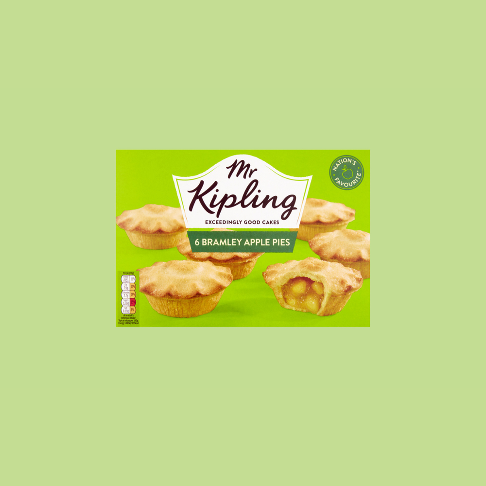 Mr Kipling's 6 Bramley Apple Pies